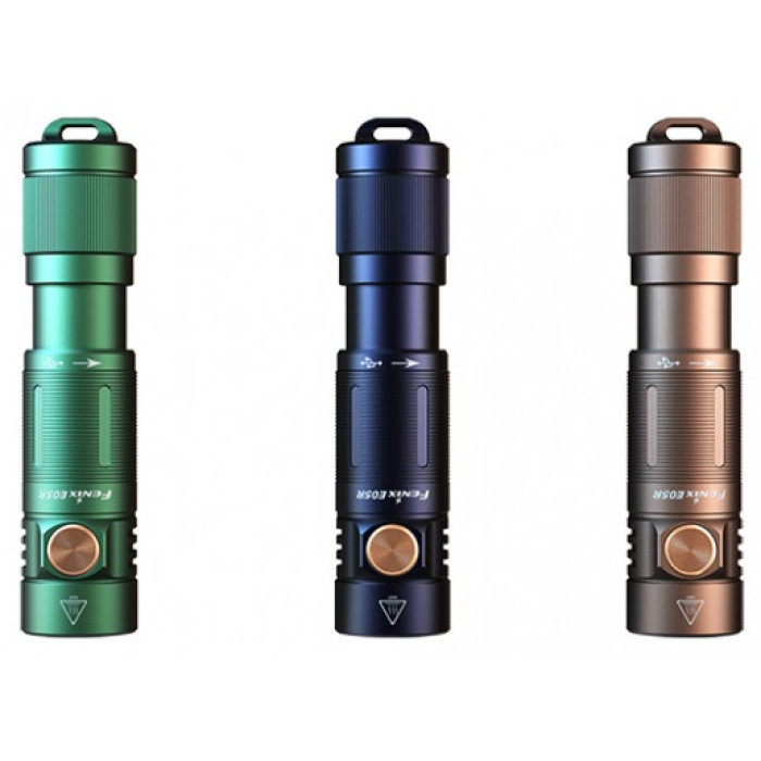 Фонарь ручной Fenix E05R Green - XP-G2 G3, ANSI 400 lm, Li-Po (E05Rgr)