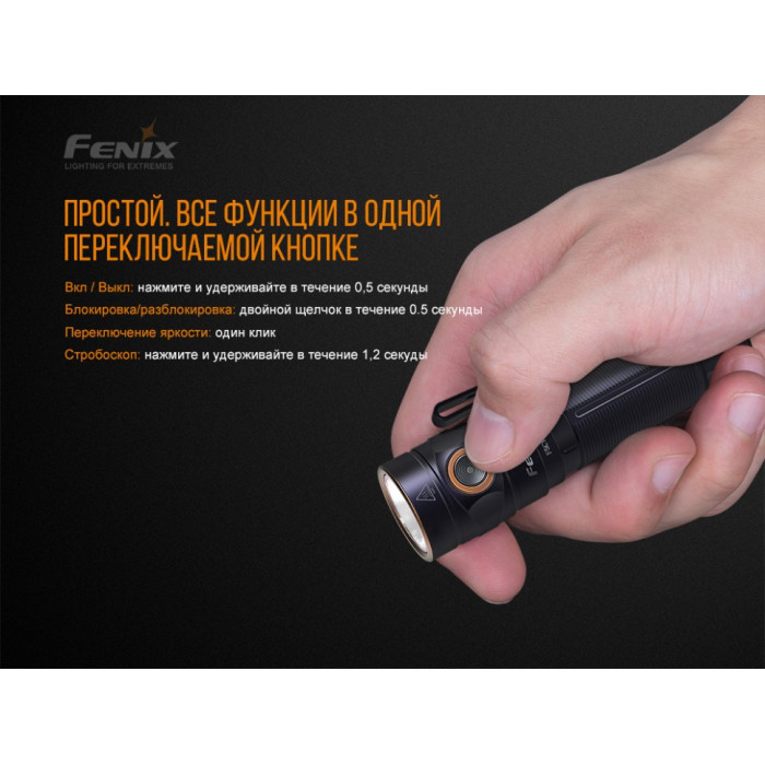 Ліхтар ручний Fenix E30R - LUMINUS SST40 LED (E30R)