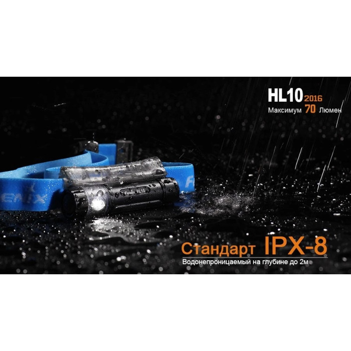 Налобний ліхтар Fenix HL10 purple (HL10p)