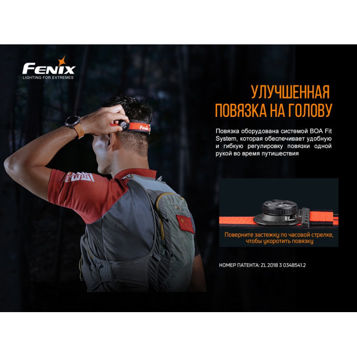 Налобний ліхтар Fenix HL18R-T - CREE XP-G3 S3, EVERLIGHT 2835 (HL18RT)