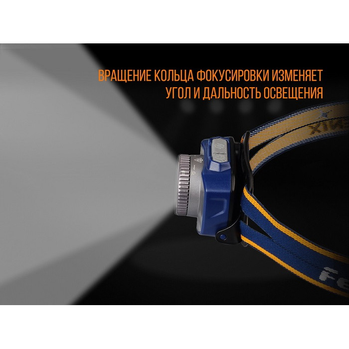 Налобний ліхтар Fenix HL40R Blue - Cree XP-L HI V2 (HL40RBL)