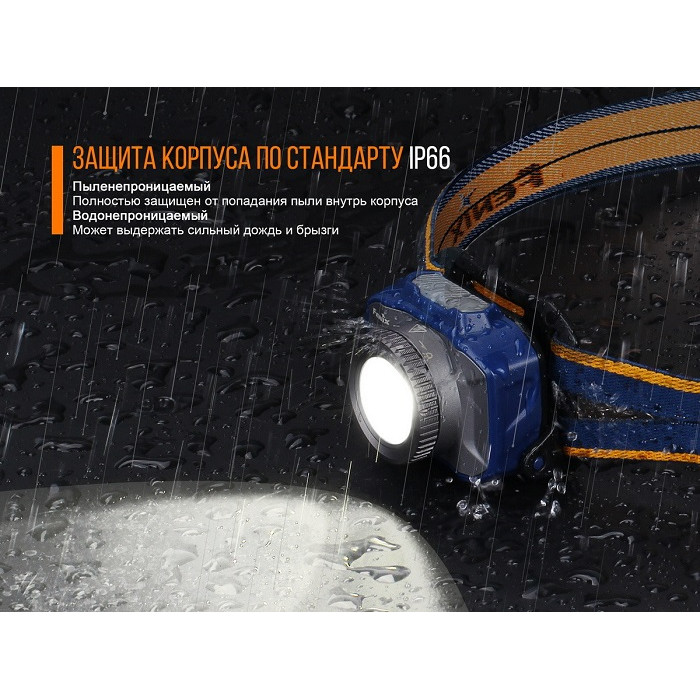 Налобний ліхтар Fenix HL40R Blue - Cree XP-L HI V2 (HL40RBL)