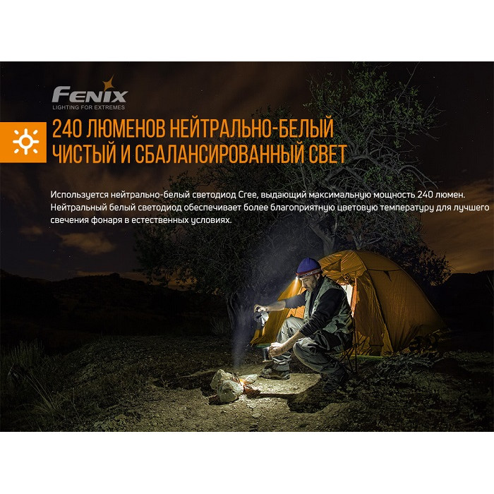 Налобний ліхтар Fenix HM23 - Cree neutral white LED (HM23)
