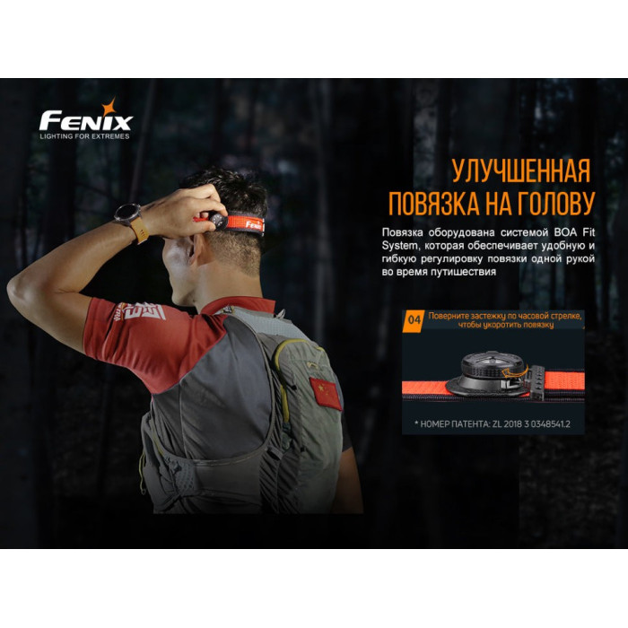 Налобний ліхтар Fenix HM65R-T Raptor - SST40 + CREE XP-G2 S3r (HM65RT)
