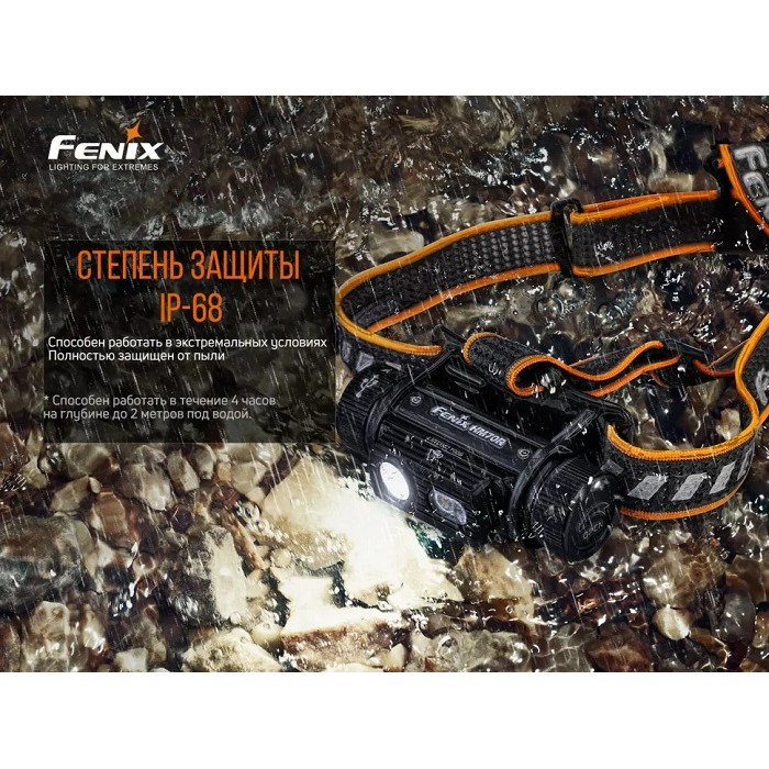 Налобный фонарь Fenix HM70R - LUMINUS SST40, ANSI 1600 lm, 21700 (HM70R)