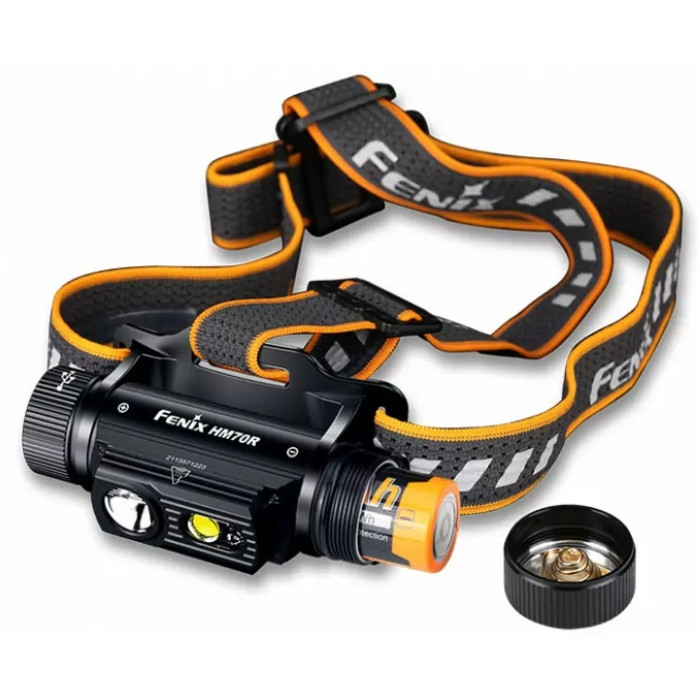 Налобный фонарь Fenix HM70R - LUMINUS SST40, ANSI 1600 lm, 21700 (HM70R)