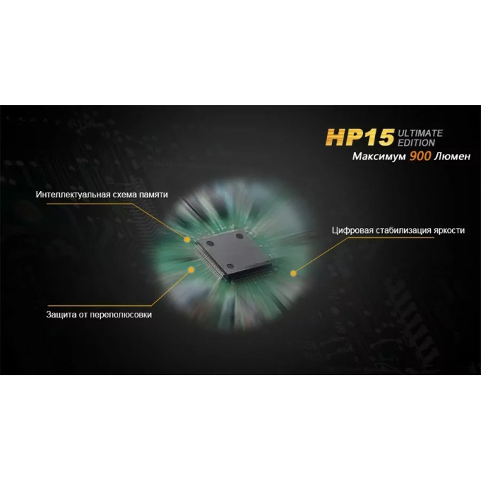 Налобний ліхтар Fenix HP15UE - Cree XM-L2 (U2) (HP15UE)