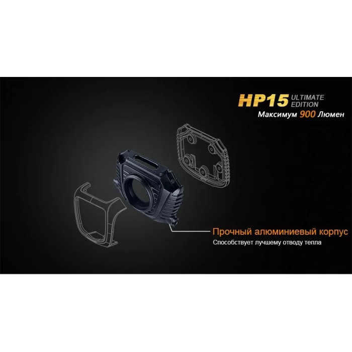 Налобний ліхтар Fenix HP15UE - Cree XM-L2 (U2) (HP15UE)