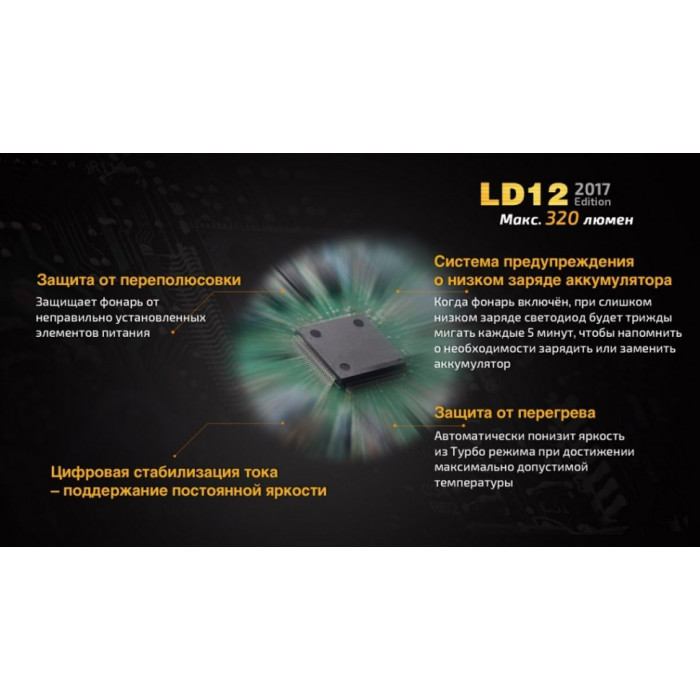 Ліхтар ручний Fenix LD12 - XP-G2 R5 (LD122017)