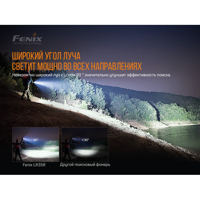 Фонарь ручной Fenix LR35R (LR35R)