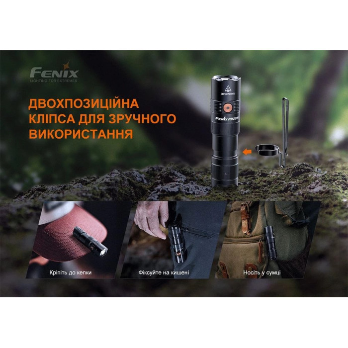 Фонарь ручной Fenix PD25R (PD25R)