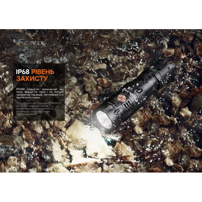Фонарь ручной Fenix PD25R (PD25R)