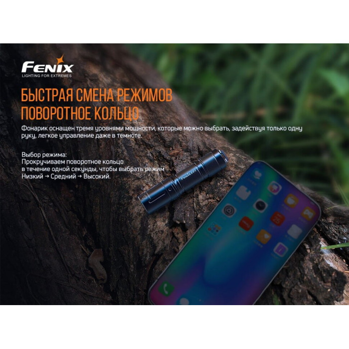 Подарунковий набір: налобний ліхтар Fenix HM65R + ручний ліхтар Fenix E01 V2.0 (HM65RE01V20)