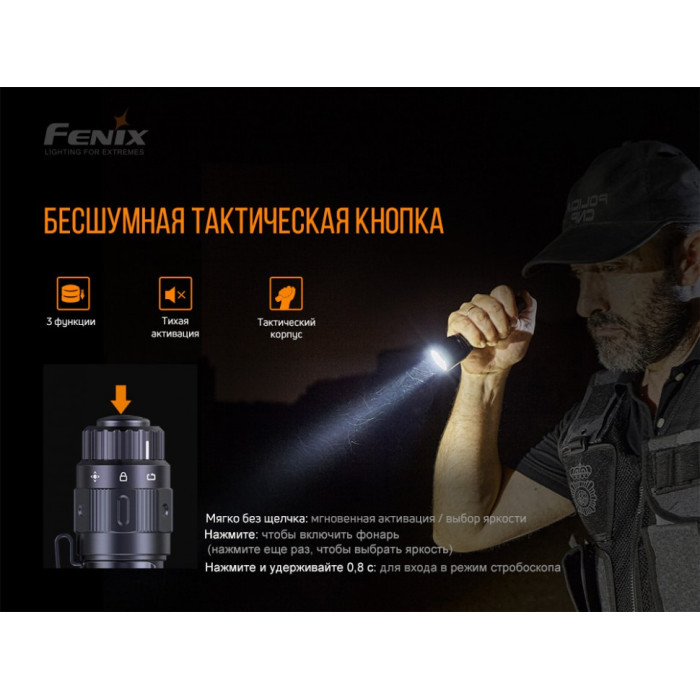 Ліхтар ручний Fenix TK11 TAC Luminus SST40 (TK11TAC)