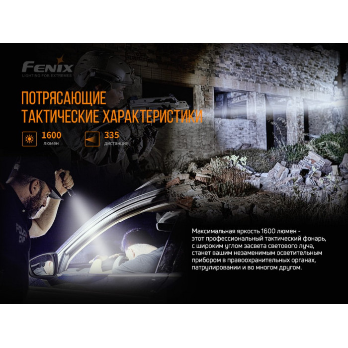 Ліхтар ручний Fenix TK11 TAC Luminus SST40 (TK11TAC)