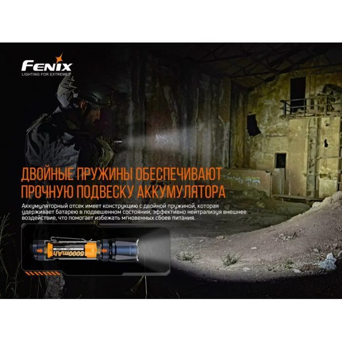 Фонарь ручной Fenix TK20R V2.0 - Luminus SFT70, ANSI 3000 lm, 21700 (TK20RV20)