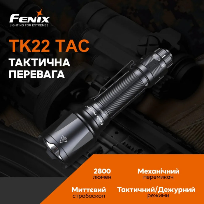 Ліхтар ручний Fenix TK22TAC (TK22TAC)