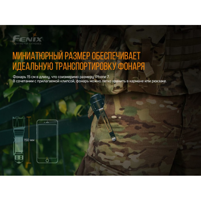 Ліхтар ручний Fenix TK22 V2.0 Luminus SST-40 (TK22V20)