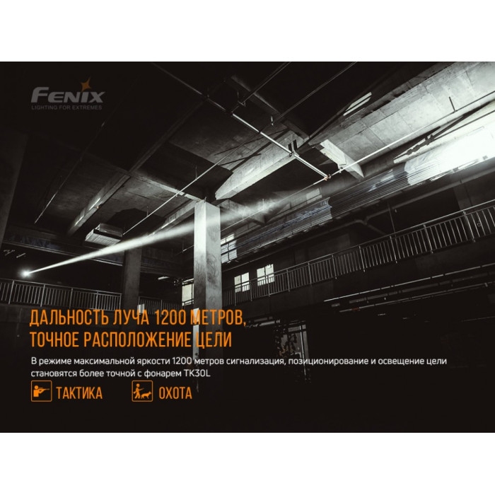 Фонарь ручной лазерный Fenix TK30 Jedi Laser (TK30L)