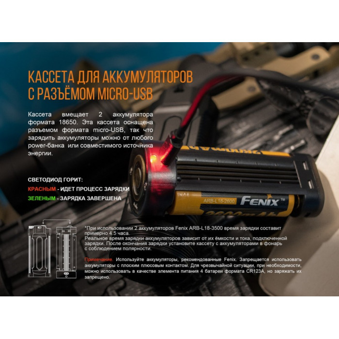 Ліхтар ручний Fenix TK35UE (2018) Cree XHP70 HI (TK35UE2018)