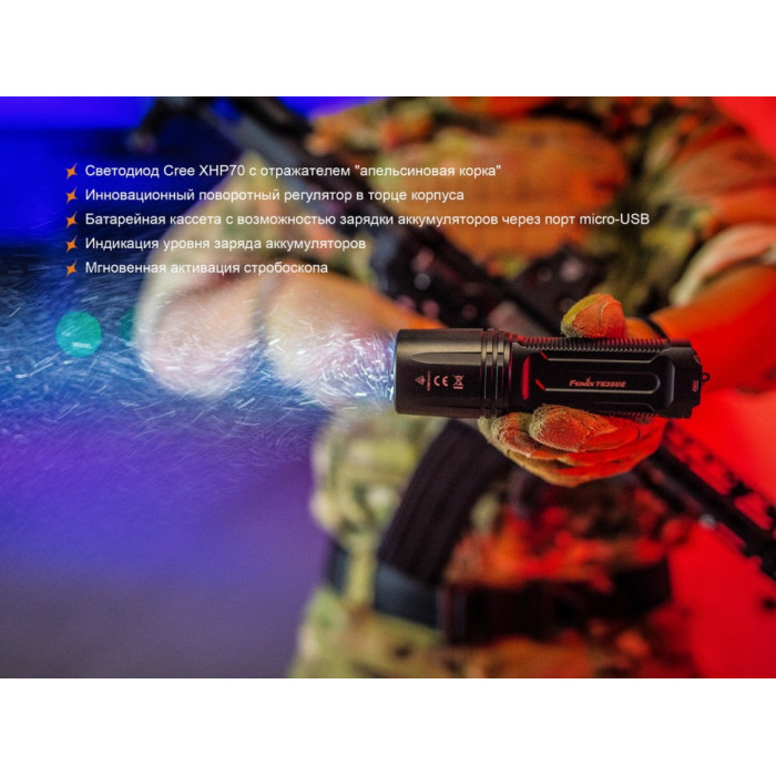 Ліхтар ручний Fenix TK35UE (2018) Cree XHP70 HI (TK35UE2018)