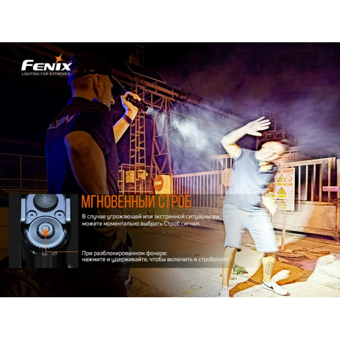 Фонарь ручной Fenix TK35UE V2.0 3 х LUMINUS SST40, ANSI 5000 lm, 18650 (TK35UEV20)