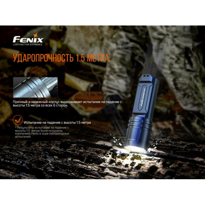 Фонарь ручной Fenix TK35UE V2.0 3 х LUMINUS SST40, ANSI 5000 lm, 18650 (TK35UEV20)