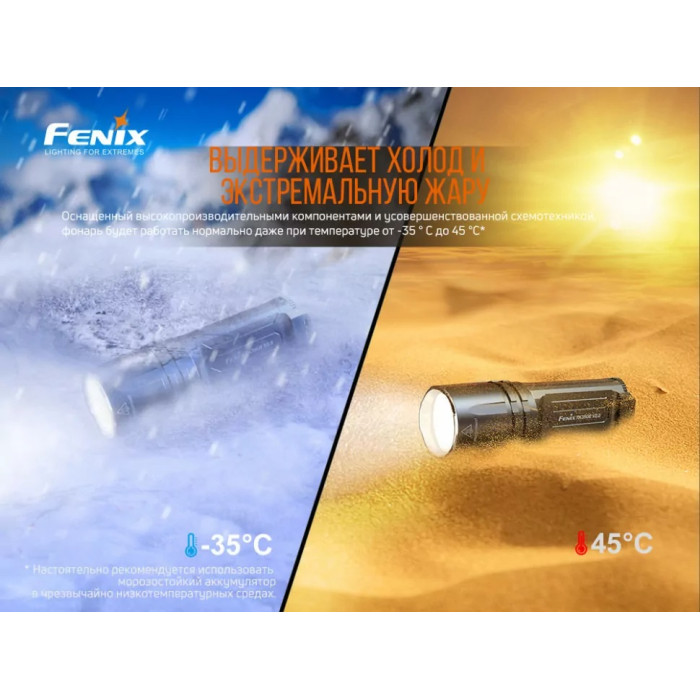 Фонарь ручной Fenix TK35UE V2.0 3 х LUMINUS SST40, ANSI 5000 lm, 18650 (TK35UEV20)