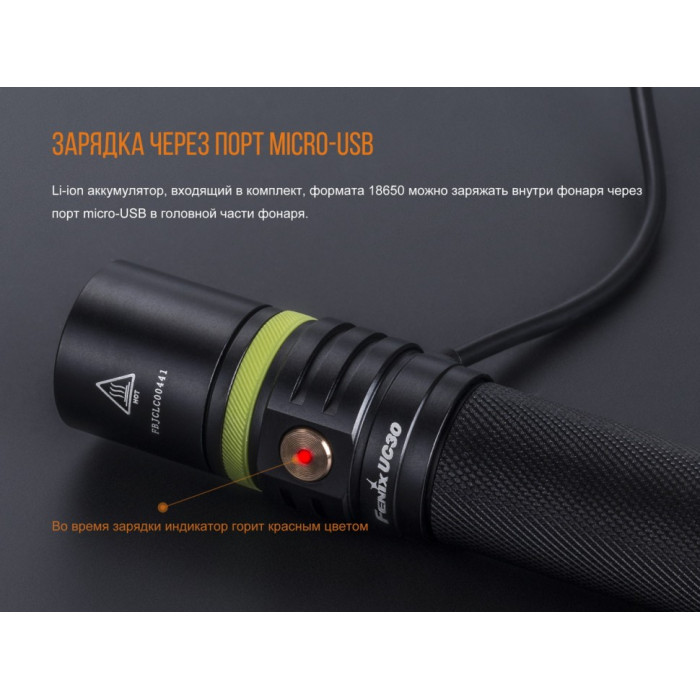 Ліхтар ручний Fenix UC30 - 2017 Cree XP-L HI V3 (UC302017)