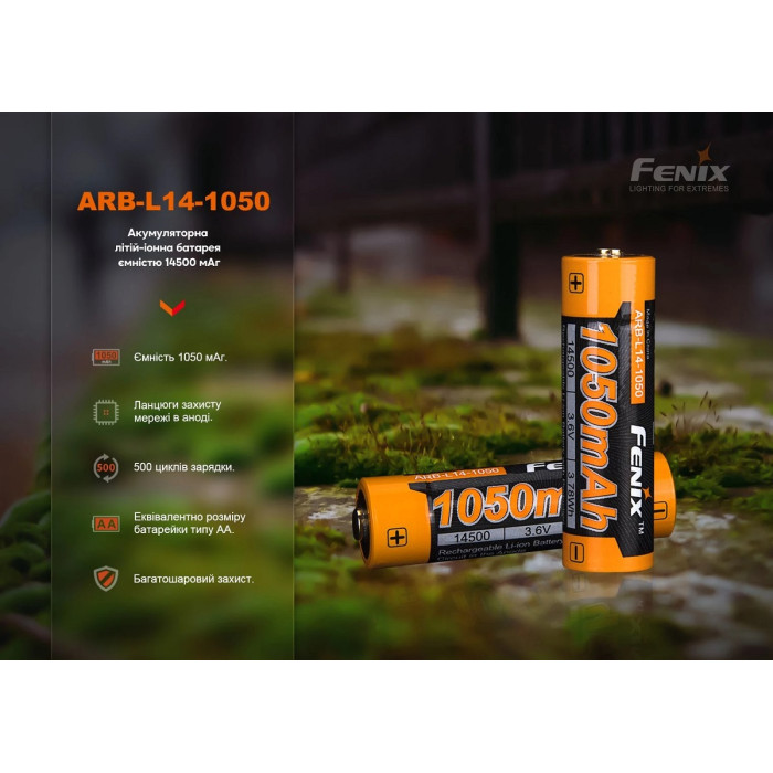 Акумулятор Fenix ARB-L14-1050 (ARB-L14-1050)
