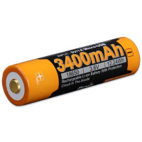 Аккумулятор 18650 Fenix ARB-L18 - 3400mAh micro usb зарядка (ARB-L18-3400U)