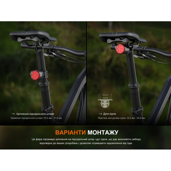 Велофара задня Fenix BC06R (BC06R)