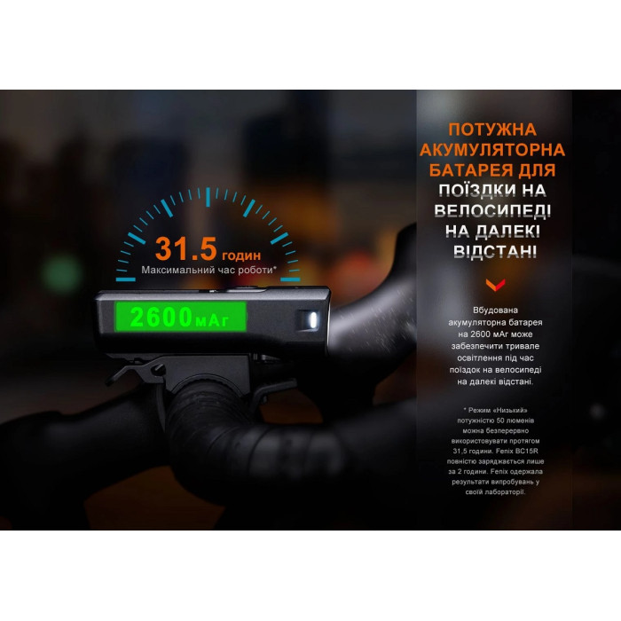 Велофара Fenix BC15R (BC15R)