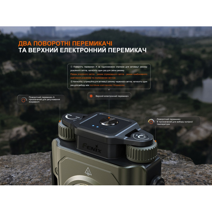 Фонарь прожектор Fenix CL27R Blue (CL27R-Blue)