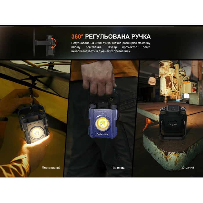 Фонарь прожектор Fenix CL27R Blue (CL27R-Blue)