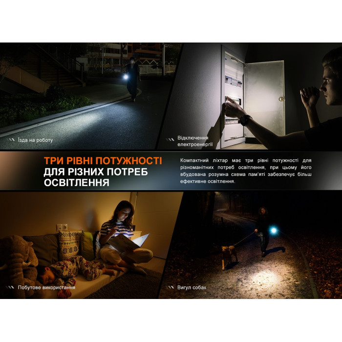 Ліхтар ручний Fenix E12 V3.0 (E12V30)