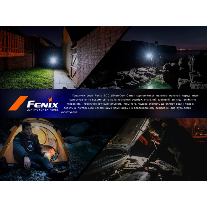 Ліхтар ручний Fenix E28R V2.0 (E28RV20)
