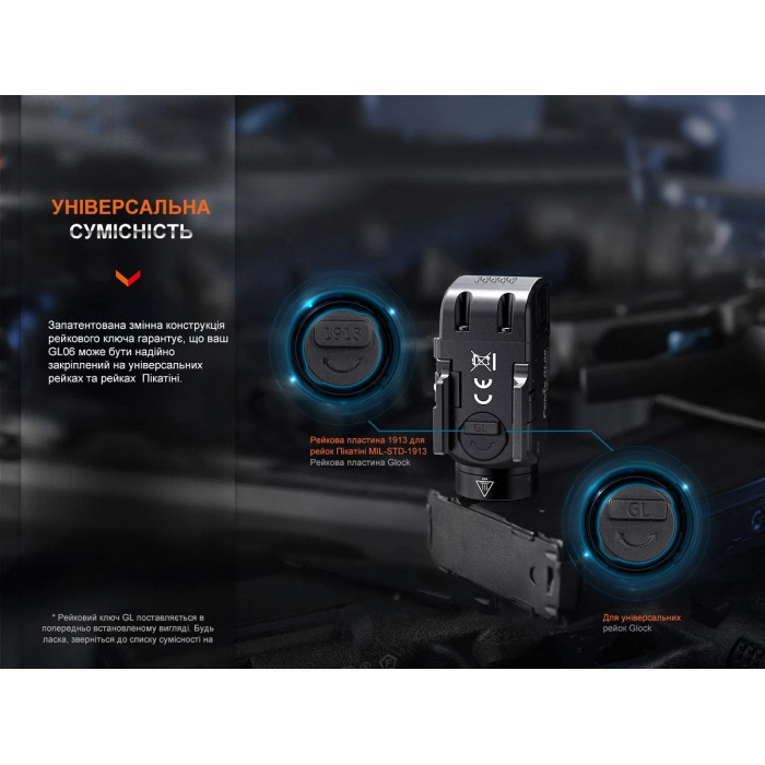 Фонарь для пистолета Fenix GL06-365 (GL06-365)