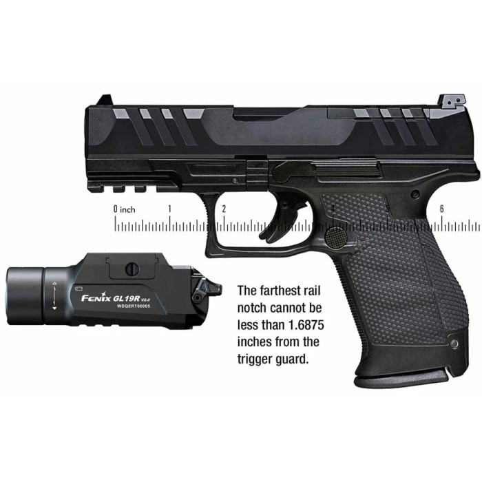 Фонарь для пистолета Fenix GL19R V2.0 (GL19RV20)