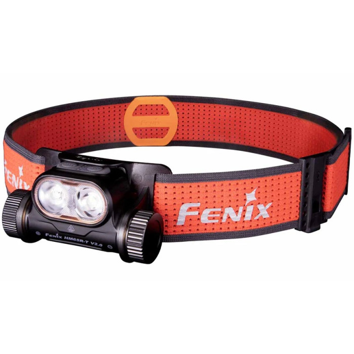 Налобный фонарь Fenix HM65R-T V2.0 Black (HM65RTV20BK)