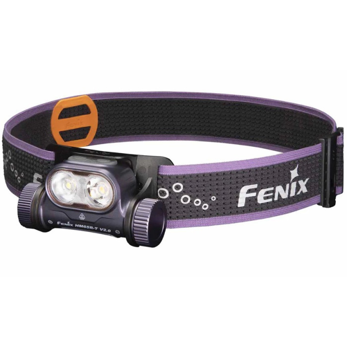 Налобний ліхтар Fenix HM65R-T V2.0 Dark Purple (HM65RTV20DP)