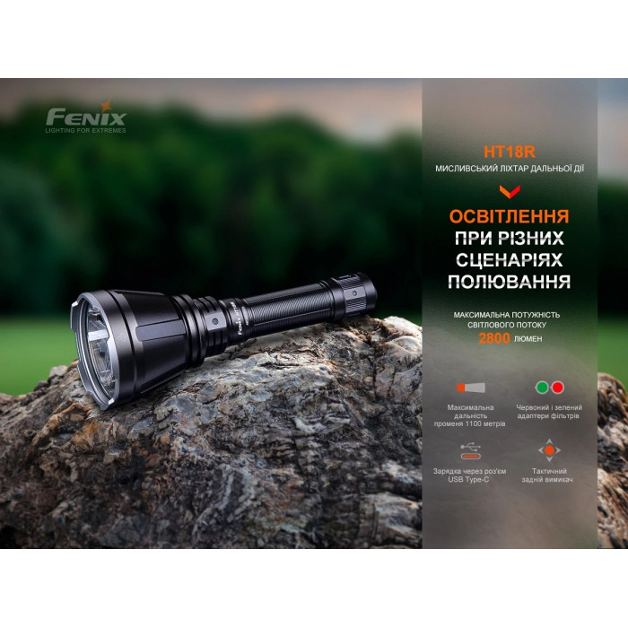 Ліхтар ручний Fenix HT18R (HT18R)