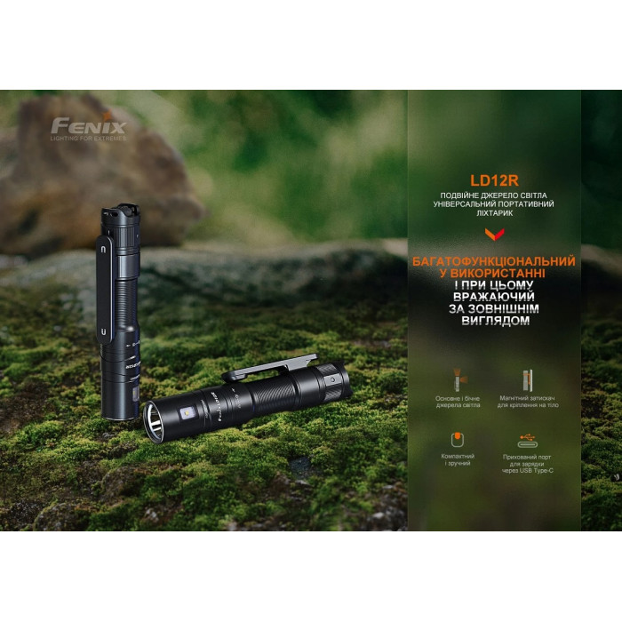 Ліхтар ручний Fenix LD12R (LD12R)