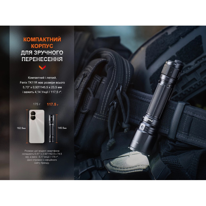 Ліхтар ручний Fenix TK11R (TK11R)