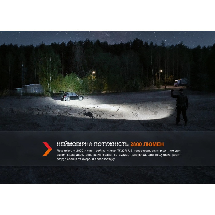 Ліхтар ручний Fenix TK20R UE Grey (TK20RUEgrey)