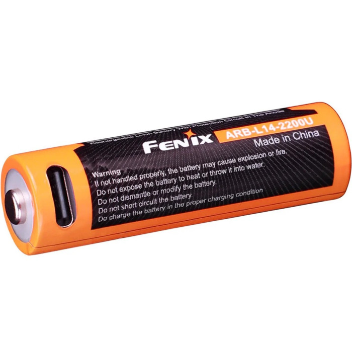 Акумулятор 14500 Fenix ARB-L14-2200U Type-C (ARB-L14-2200U)