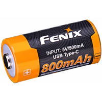 Аккумулятор 16340 Fenix 800 UP mAh Li-ion Type-C (ARB-L16-800UP)
