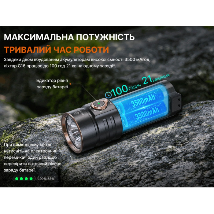 Ліхтар ручний Fenix C16 (C16)