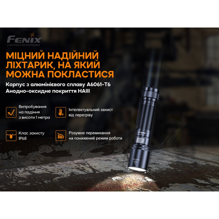 Ліхтар ручний Fenix C6 V3.0, Blue, Limited Edition (C6V30blue)