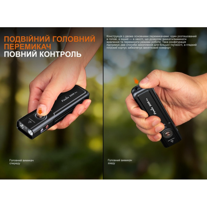 Ліхтар Fenix E06R PRO, Black (E06RPROB)